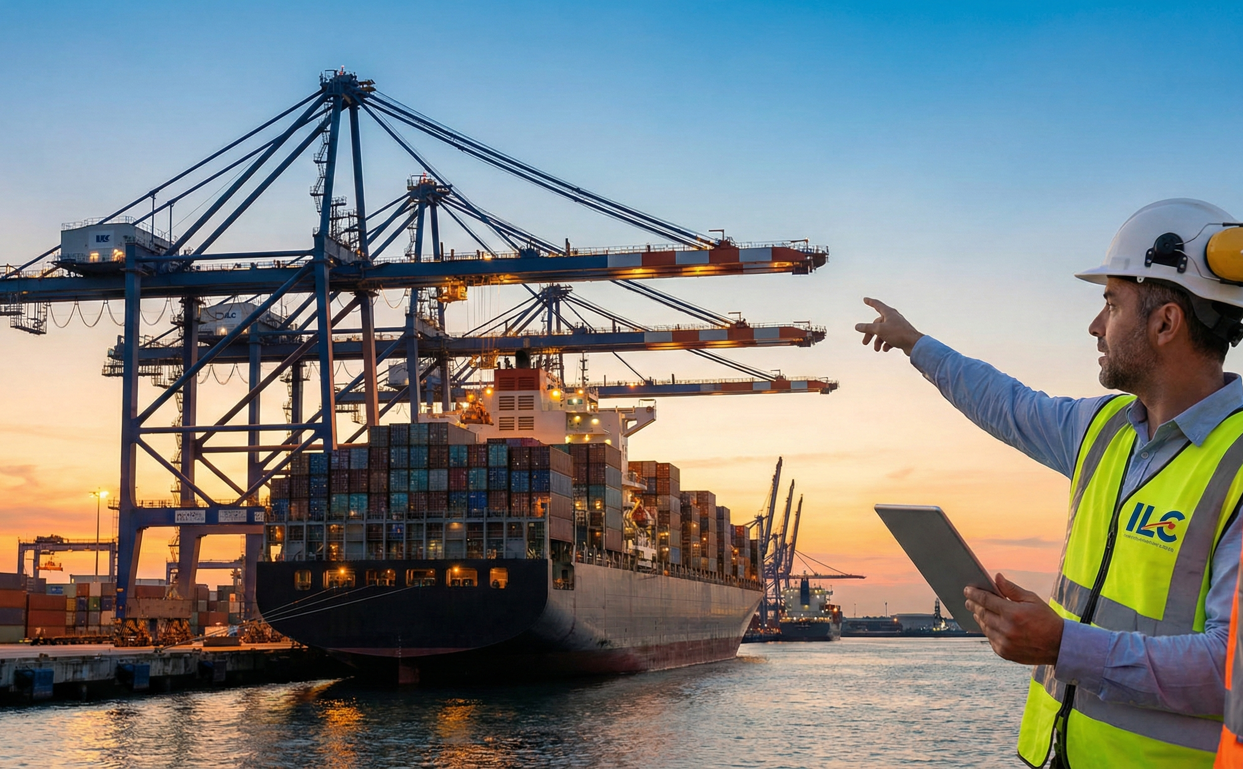 Operaciones en puerto de carga